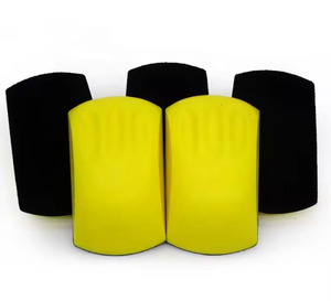Bloc de ponçage manuel, bloc de ponçage en mousse flexible, disques à crochet et boucle, <span class=keywords><strong>disque</strong></span> de ponçage, tampon de polissage, outil de ponçage, bloc de ponçage manuel - Product Image 3