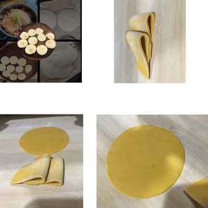 Machine automatique Yunqingtech pour la fabrication de pâtes à raviolis, de peaux de momo, d'empanadas, de samosas et de wontons, pour petits produits céréaliers - Product Image 4