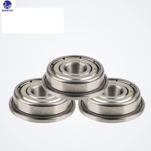 Hochpräzises Hochgeschwindigkeits-Chromstahl ABEC-3 GCR15 Kleines Rillenkugellager mit Flansch RS 7*22*7mm Hersteller F627ZZ - Product Image 4