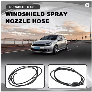 Winning Path Point Washer Sprayer Nozzle <b>Hose</b> For Volkswagen Audi 56D955998 34D955667 <b>Rubber</b> Flexible - Product Image 5