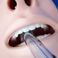 Maniquí Multifuncional de PVC para Entrenamiento de Intubación Endotraqueal, Manejo de Vías Respiratorias, Succión y Reanimación Sellick, Tamaño Real