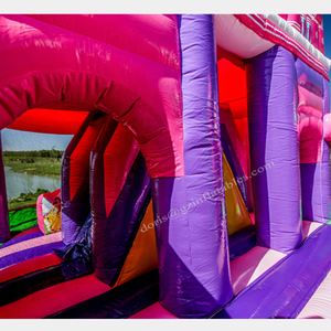 Château gonflable rose de <span class=keywords><strong>fleur</strong></span> pour enfants/château gonflable Commercial 2019 - Product Image 2