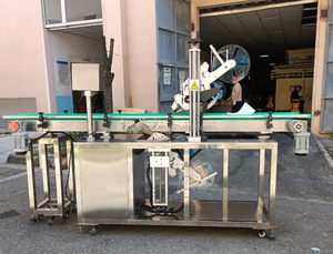 自动纸箱包装塑料纸袋方瓶平瓶双面上下贴标贴标机 - Product Image 3