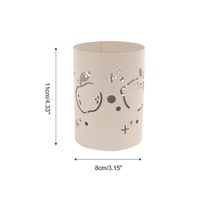 Multi-Functional Modern Simple Design Round Shape Metal Pen <b>Holder</b> for Desk <b>Makeup</b> Brushes Cup Pencil <b>Holders</b> - Product Image 3