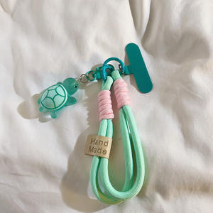 Ins Style Universal Pink Turtle Handy gurte Hängendes Zubehör Lanyard mit Kamera Schlüssel bund Anhänger Kette - Product Image 4