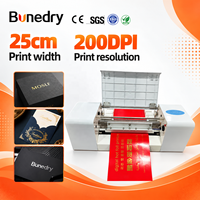 Цифровая машина для горячего тиснения Bonedry 360A без использования пластин для золотых голографических этикеток на коже, дереве, бумаге для защитной маркировки и упаковки