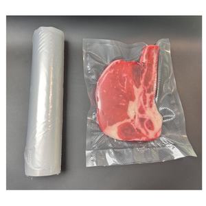 Bolsa de vacío texturizada de plástico transparente sin BPA, bolsa sellada al vacío para congelador, bolsa de rollo de vacío en relieve para alimentos - Product Image 1