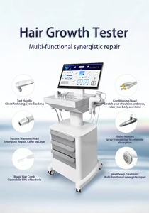 Máquina de Terapia Capilar 6 en 1 para el Cuidado del Cuero Cabelludo, Dispositivo Multifuncional para Análisis Capilar con Detección HD de Doble Lente y Nutrición del Cabello - Product Image 6