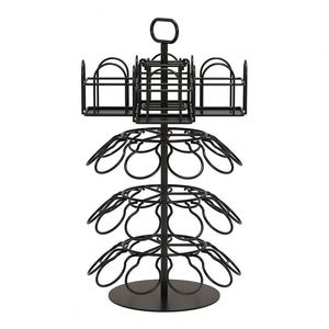 Organizador Multifuncional de Cápsulas de Café, Cesta Giratoria de Hierro para Filtros con Tapa, Tamaño Personalizable para Uso en el Hogar, Restaurantes y Fiestas - Product Image 4