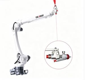 Robot de pulvérisation entièrement automatique de qualité industrielle, bras robotisé de pulvérisation de peinture de haute précision, moteur, charge utile de 10 kg, fonctionnement sans programmation - Product Image 1