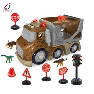 <span class=keywords><strong>Camion</strong></span> <span class=keywords><strong>de</strong></span> <span class=keywords><strong>pompiers</strong></span> coulissant éducatif Chengji, véhicule <span class=keywords><strong>de</strong></span> transport <span class=keywords><strong>de</strong></span> dinosaures, jouet <span class=keywords><strong>de</strong></span> <span class=keywords><strong>camion</strong></span> à inertie à friction pour enfants - Product Image 3