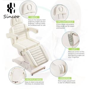 เตียงสปาไฟฟ้า 4 มอเตอร์ ยี่ห้อ Manufacturer Modern Popular สำหรับร้านเสริมสวย ร้านสัก ทำทรีทเมนท์หน้า นวดตัว - Product Image 4