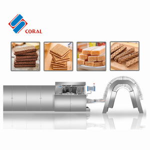Chaîne de production complète de gaufres pour biscuits – Nouvelle ligne haute performance grande capacité, du pétrissage <span class=keywords><strong>à</strong></span> l'emballage - Product Image 3