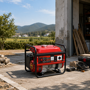 Générateur d'essence portable silencieux POWERAC 3-10KW / 230V 4 temps / Réservoir 15L / Garantie 2 ans / Alimentation de secours domestique - Product Image 1
