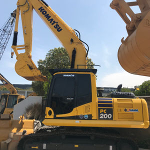 Mini-excavatrice sur chenilles Komatsu PC200-7, poids opérationnel de 1,8 tonne, modèle 2020, capacité de la benne de 1,2 m, entièrement opérationnelle, d'occasion - Product Image 1