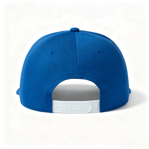 Casquette de baseball à visière incurvée bleue à 6 panneaux avec fermeture à pression, idéale pour la chasse, la pêche et les activités de plein air, fabriquée au Vietnam - Product Image 4