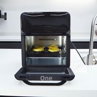 SilverCREST Four friteuse à air de 15 litres, multifonctionnel, automatique, intégration visuelle, plastique électrique, surface antiadhésive pour la maison