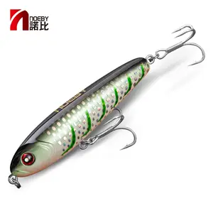 Noeby kalem cazibesi batan 75mm 28g Stickbait sert cazibesi olta takımı uzun döküm