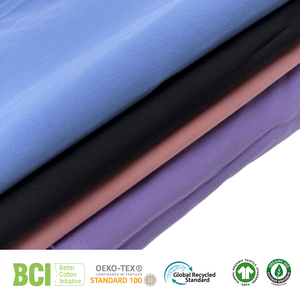 Vải y tế kháng khuẩn GRS không thấm nước, 74% polyester, 19% rayon, 7% spandex, 195GSM, co giãn 4 chiều, mềm mại khi chạm vào, dùng cho đồ scrub - Product Image 5