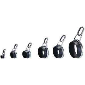 Anneau carré coudé en acier inoxydable pour la construction de cannes à pêche – Accessoire durable - Product Image 1