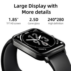 Qcy GTS TFT màn hình lớn BT gọi reloj Đồng hồ thông minh theo dõi sức khỏe theo dõi thể dục Smartwatch với âm nhạc - Product Image 3