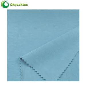 Super Fine 95% Cotton 5% Spandex Interlock Fabric For Clothes