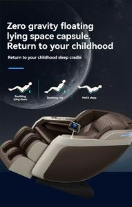 2025 नए कारखाने की सस्ती कीमत 3 डी शून्य गुरुत्वाकर्षण इलेक्ट्रिक शियात्सु मालिश कुर्सी - Product Image 3