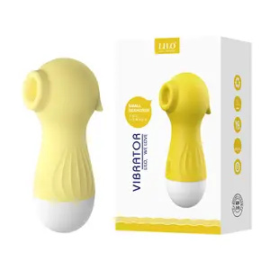 Cute Seahorse Vibrator High Frequency Sucking Massage Vibrator Clitoral Sucking Vibrator G-Spot Breast Nipple Massage Machine