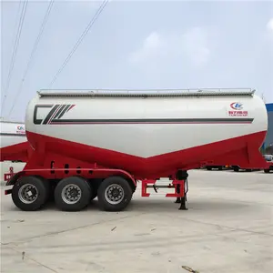 Reboque de cimento bulker de 40,000 litros, 40 toneladas, silo semi reboque para venda