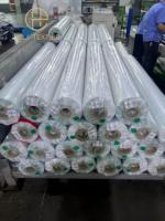 Rollos de Lona de PVC Laminado al por Mayor, Impermeables, Ignífugos, Estilo Sarga, Tejido Anti-UV, Peso Medio, para Carpas