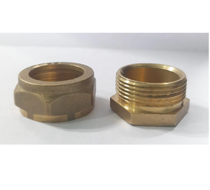 Un fournisseur indien propose un coupleur hexagonal fileté en laiton personnalisé pour les raccords de tuyauterie et les applications de plomberie - Product Image 2