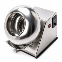 Nouvelle machine à dragées BY-300 en acier inoxydable, pour fruits, sucre et chocolat, équipement de dragage électrique à vitesse réglable