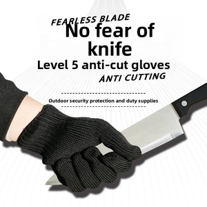 Gants anti-coupure en fil d'acier de qualité 5 Gants de sécurité au travail Anti-coupure multi-usages - Product Image 5