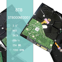Disque dur interne ST8000NE0001 8 To 7200 tr/min 256 Mo de cache SATA 6 Gbit/s HDD Neuf pour serveur, centre de données, stockage NAS
