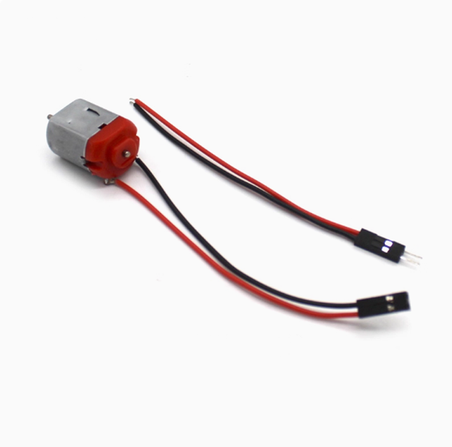 130 Micro DC Motor 3V-6V for Hobby & Toys Miniature AC/DC Motors with Du Pont Line Cable