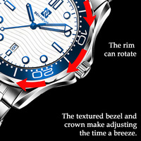 Montre à quartz de luxe pour homme BEN NEVIS, bracelet en acier inoxydable, cadran à boucle, étanche, pour les affaires et la mode
