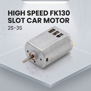 Hochgeschwindigkeits-FK130 Slotcar-Motor 12V Kohlebürsten-Gleichstrommotor für 1/32 Rennwagen-Ersatzteile OEM-Hersteller - Product Image 1
