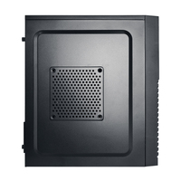 Boîtier d'ordinateur ATX Matx noir OEM populaire avec 4 USB 3.0 Type C, boîtier d'ordinateur de bureau pour jeux, boîtier de jeu, boîtier de jeu