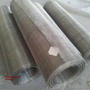 Maille de filtre en acier inoxydable tressé de haute qualité personnalisable 304 316 316L, tissage simple, soudé, clôture de ferme, découpe, pliage - Product Image 6