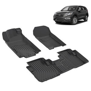 Alfombrilla de suelo de coche para Honda <span class=keywords><strong>Touring</strong></span> 2012-2016, Tpe, duradera, personalizada, antideslizante, fácil mantenimiento, diseños de pared alta, alfombrillas de carga para coche - Product Image 2