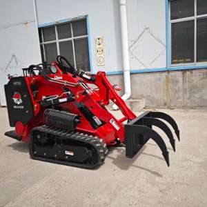 2025 BEAVER MMT80 Kubota-motor compacte tracklader voorlader kniklader met volledig hydraulisch systeem en een draagvermogen van 450 kg - Product Image 3