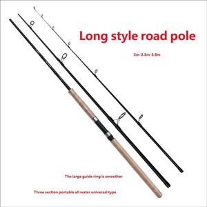 <span class=keywords><strong>Canne</strong></span> à pêche en eau douce, cannes à leurres, cannes à carpes, utilisation en rivière et en ruisseau, fibre de carbone, action lente moyenne, poids 400g, poignée EVA - Product Image 4