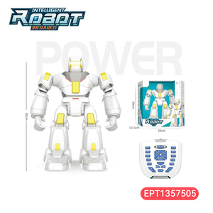 EPT หุ่นยนต์อ่านการ์ดควบคุมระยะไกลหุ่นยนต์พร้อมเพลงของเล่นพลาสติกใช้แบตเตอรี่ - Product Image 4