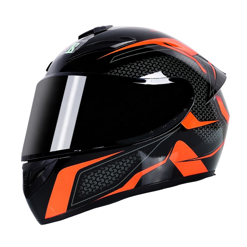 Hot Sale DOT Full Face Capacetes Motocicletas Capacete personalizado motocicleta para homens adultos motocicleta capacetes