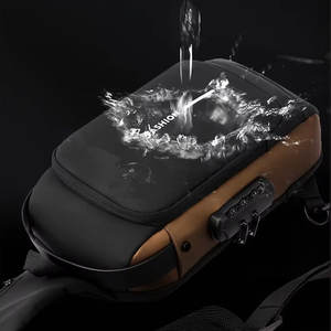 2025热卖防水男士肩胸摩托车自行车吊带包带锁定制标志u盘防盗斜挎包 - Product Image 3