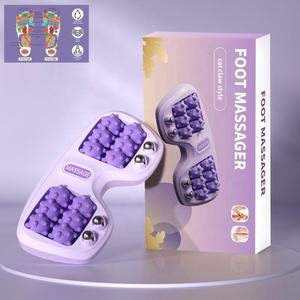 AVEC rol kaki pijat titik akupuntur plastik ramah lingkungan untuk Plantar Fasciitis penghilang nyeri olahraga titik pemicu rileks - Product Image 5