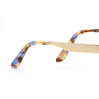 Cat56 nouvelle mode de luxe en forme d'oeil de chat écaille de tortue plaque d'acide acétique lunettes cadre lunettes optiques pour femmes, presbytie