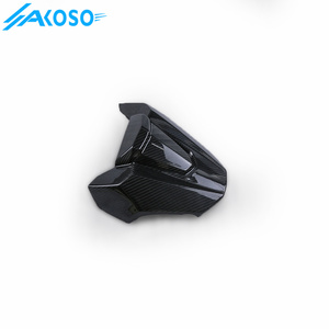 ฝาครอบเบาะหลังมอเตอร์ไซค์คาร์บอนไฟเบอร์แห้<span class=keywords><strong>ง</strong></span> AKOSO สำหรับ Honda CB650F <span class=keywords><strong>CBR650F</strong></span> ปี 2014-2018 CB650R CBR650R ปี 2019+ - Product Image 4