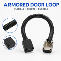 Protector de Cable para Puerta Blindada de Plástico ABS Impermeable Personalizado para Puertas de Madera, Metal y Seguridad, Proveedor OEM