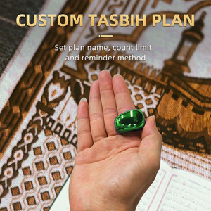 Nuevo Anillo Tasbih Inteligente con Pantalla Digital para Control por Aplicación, Contador Electrónico de Tiempo, Contador Digital de Mano, Anillo Zikr - Product Image 2